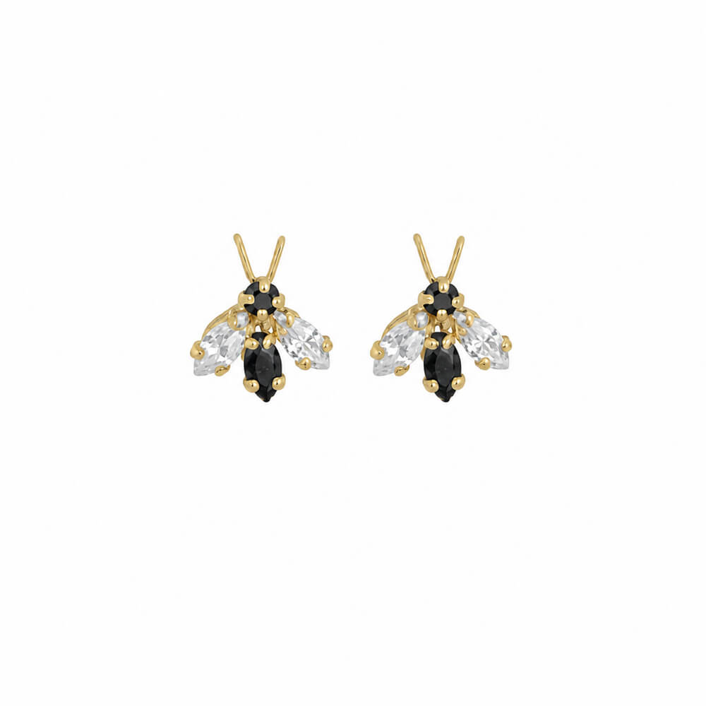 Broquel Moscas con Circonias 9mm