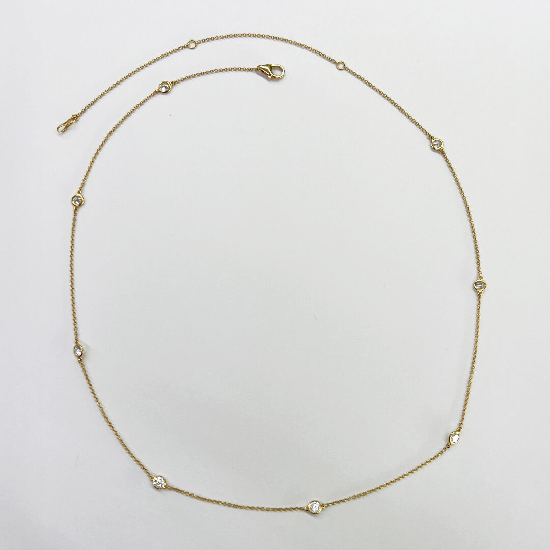 Collar con Diamantes Labgrown 0.93qts