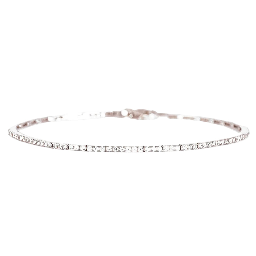 Pulsera Tennis con Circonia Cúbica 14k