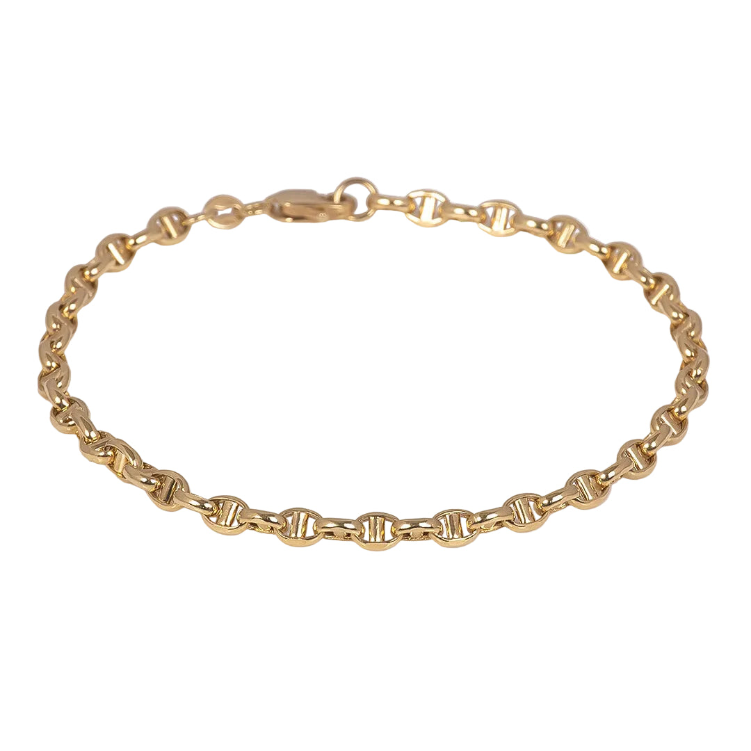 Pulsera Tejido Marinero 14k