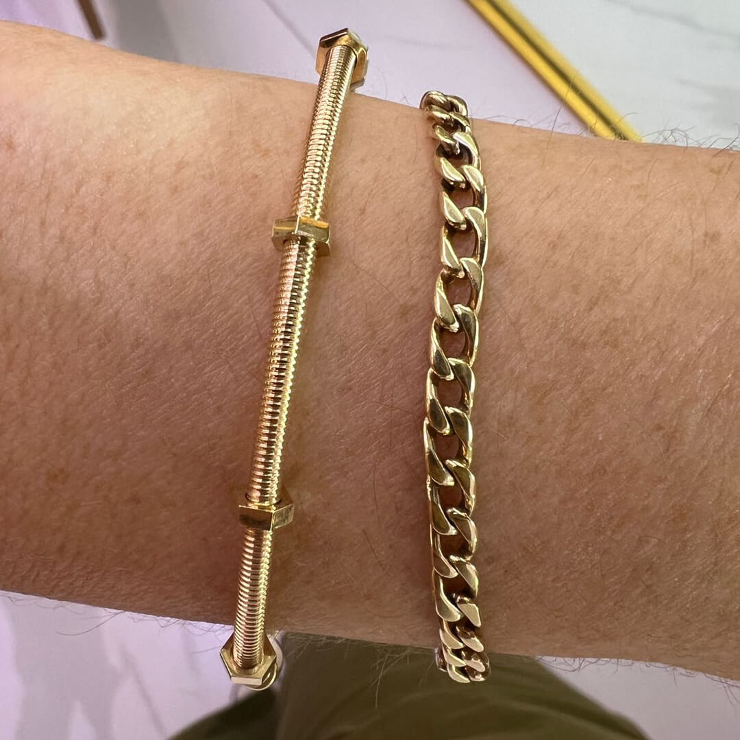 Pulsera de Tuerquitas 10k