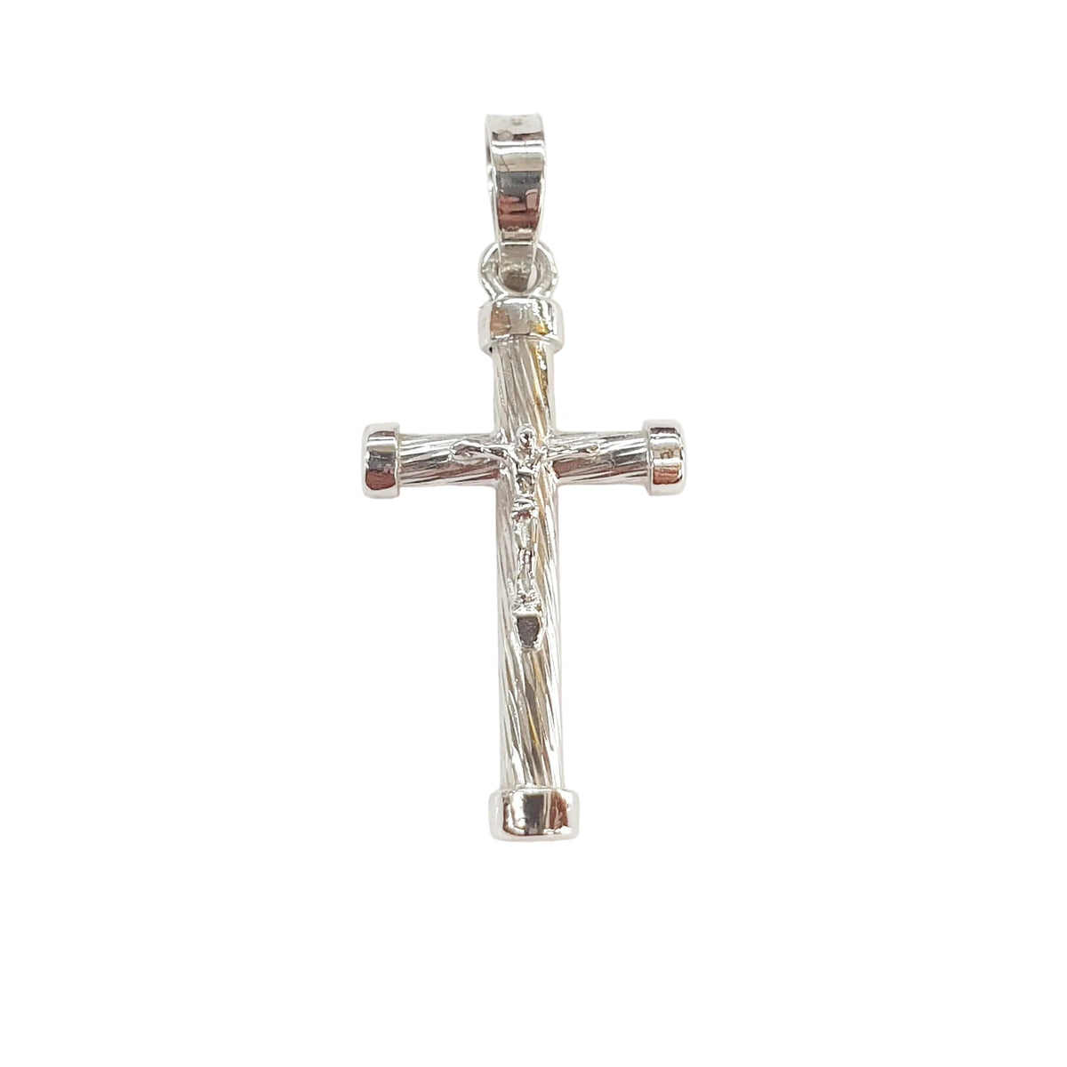 Cruz Corrugada con Cristo