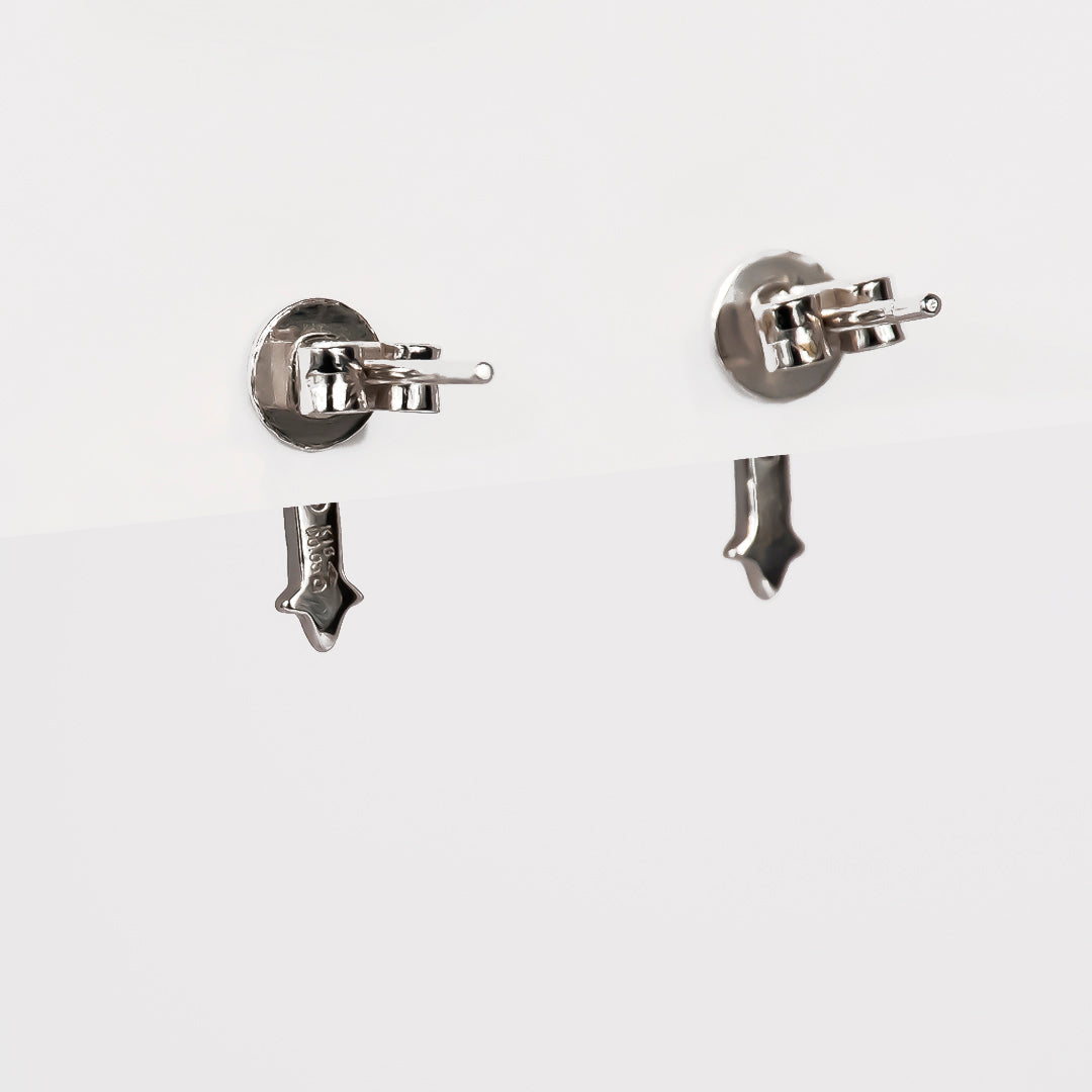 Aretes cruces Góticas con Diamantes