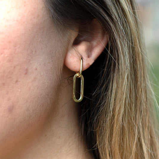 Aretes Aros Ovales