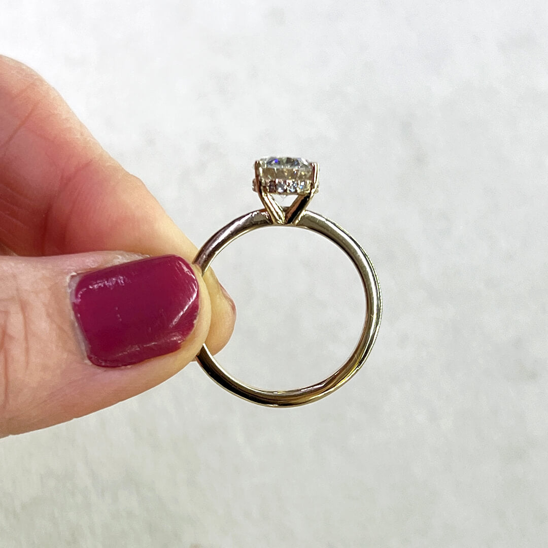 Anillo Hailey Diamante Labgrown 2.01qts