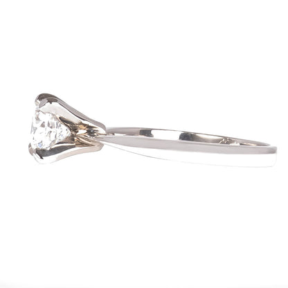 Anillo Moissanita Corte Cushion 1.00qt 6mm