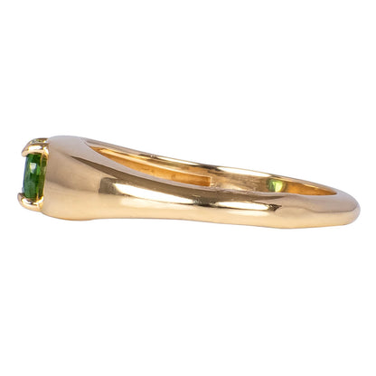 Anillo Pinky con Turmalina