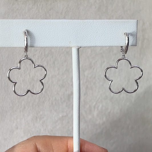 Aretes en Forma de Flor
