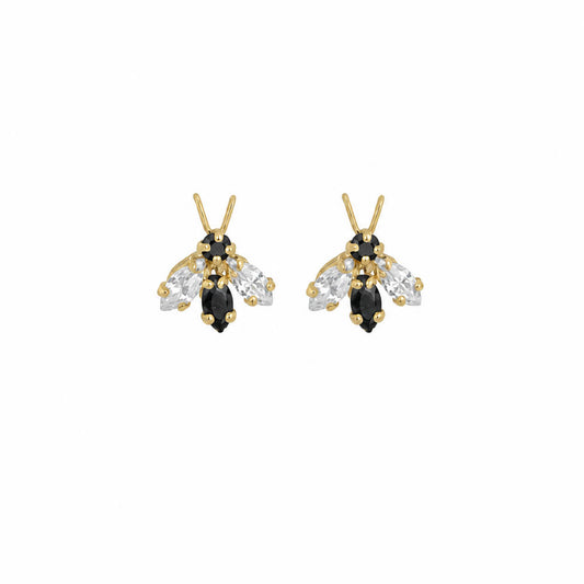 Broquel Moscas con Circonias 9mm