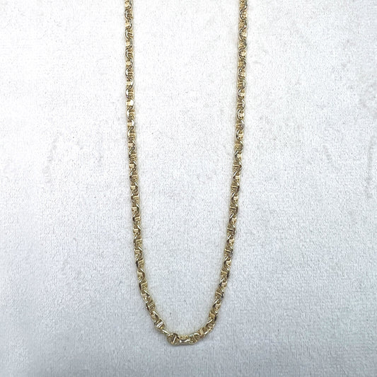 Cadena tipo Marinero 14k