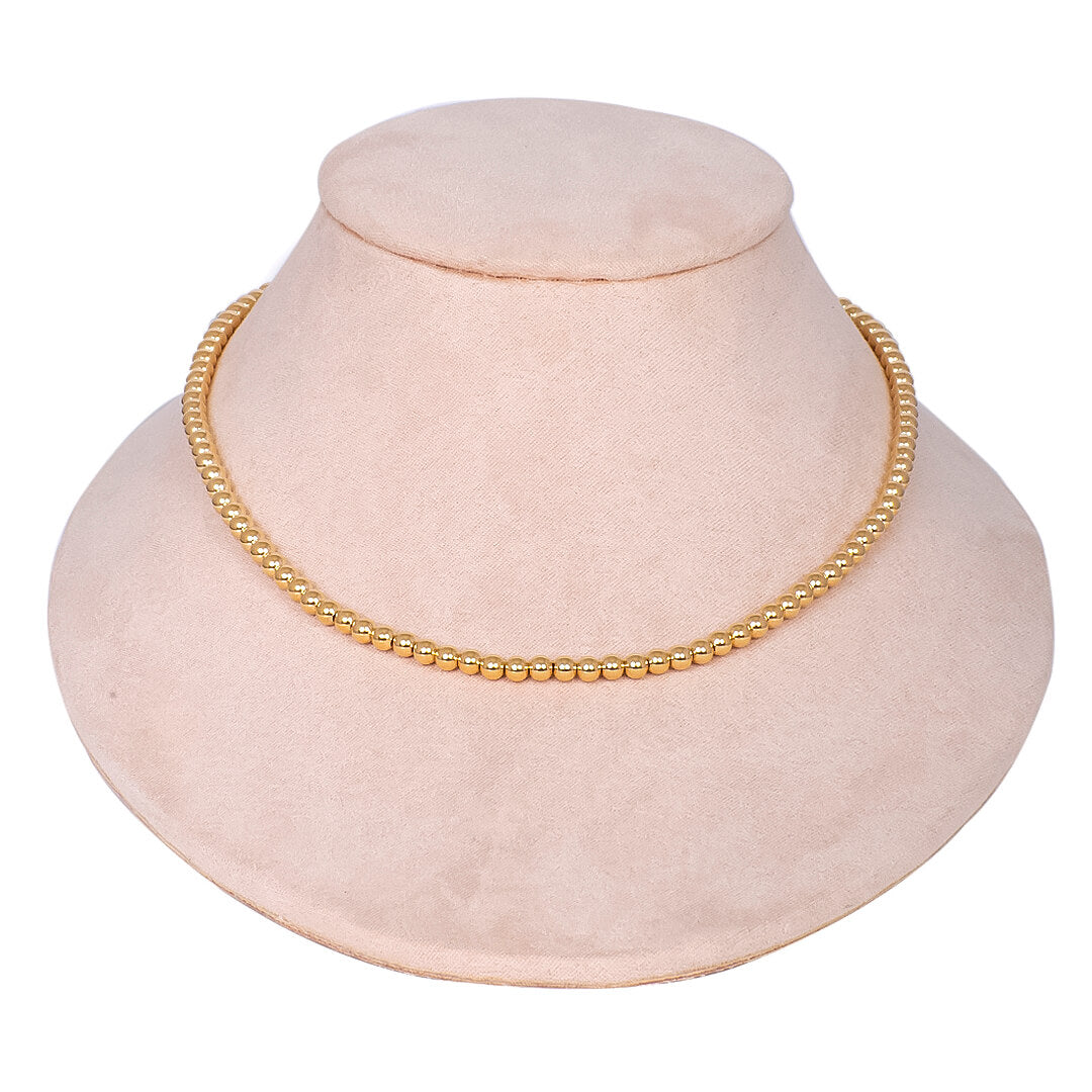 Collar de Bolitas 14k