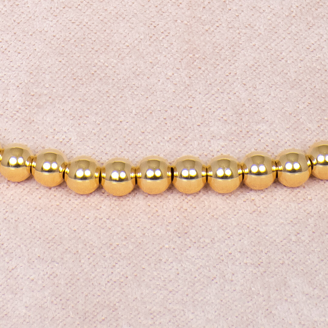 Collar de Bolitas 14k