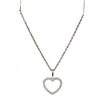 Dije de Corazón con Diamantes Naturales 0.22qts