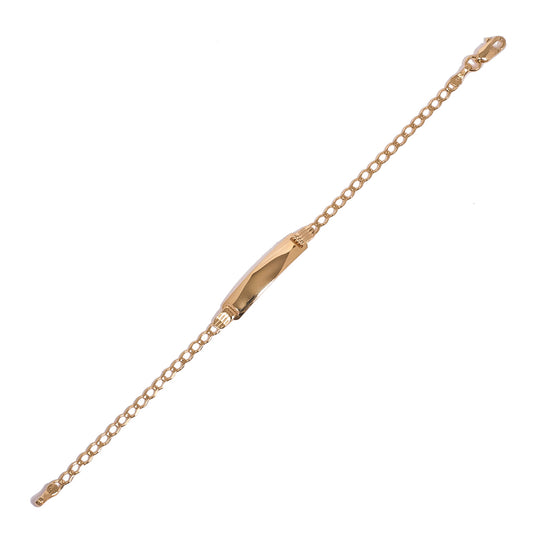 Esclavita de Niño/Niña con Tejido Cubano 14k