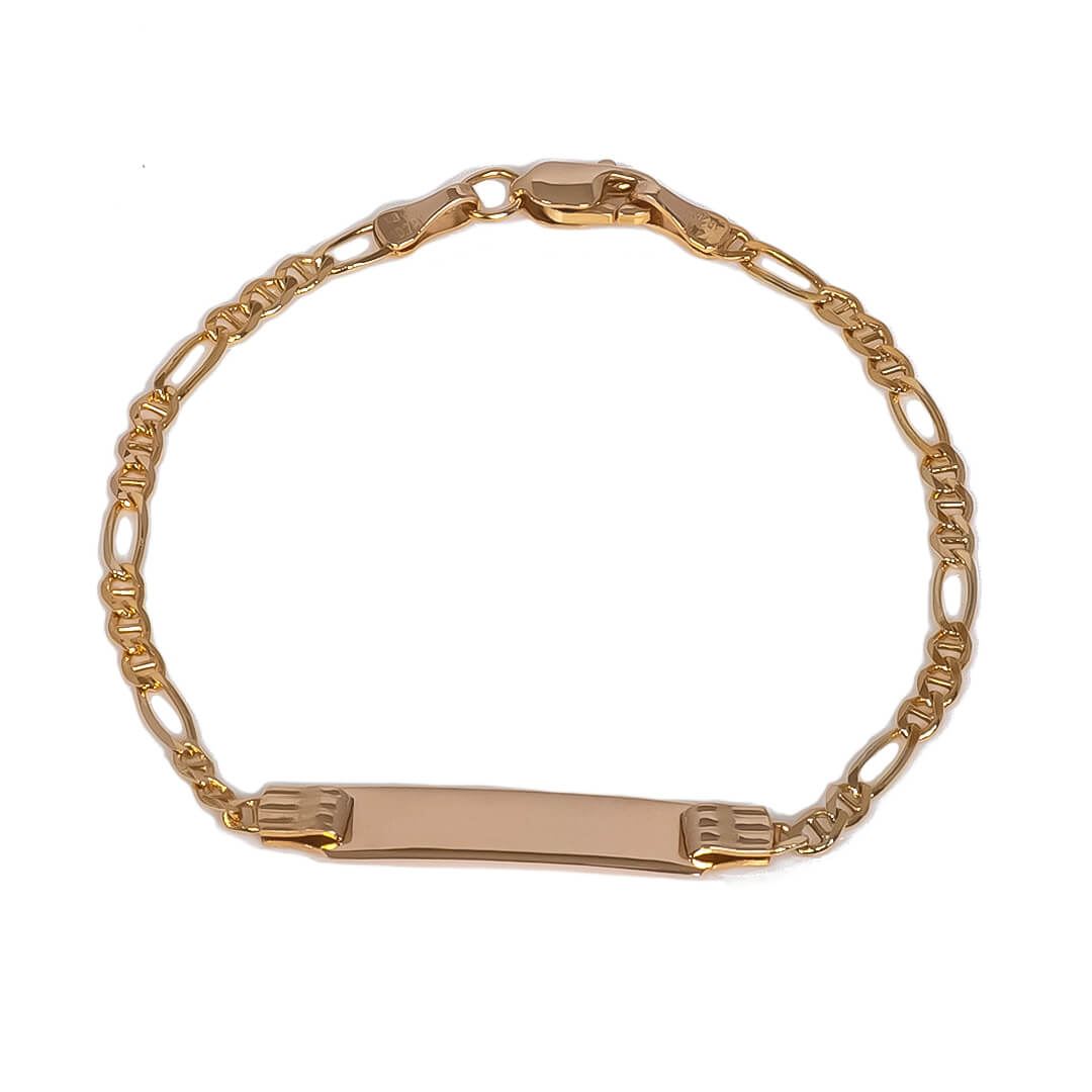 Esclava Tejido Combinado 14k