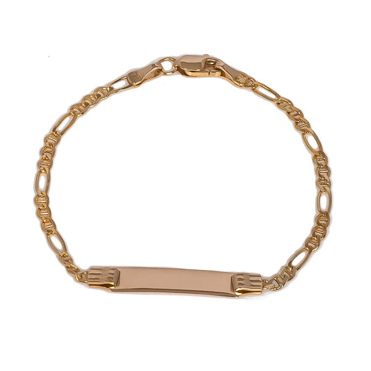 Esclava Tejido Combinado 14k
