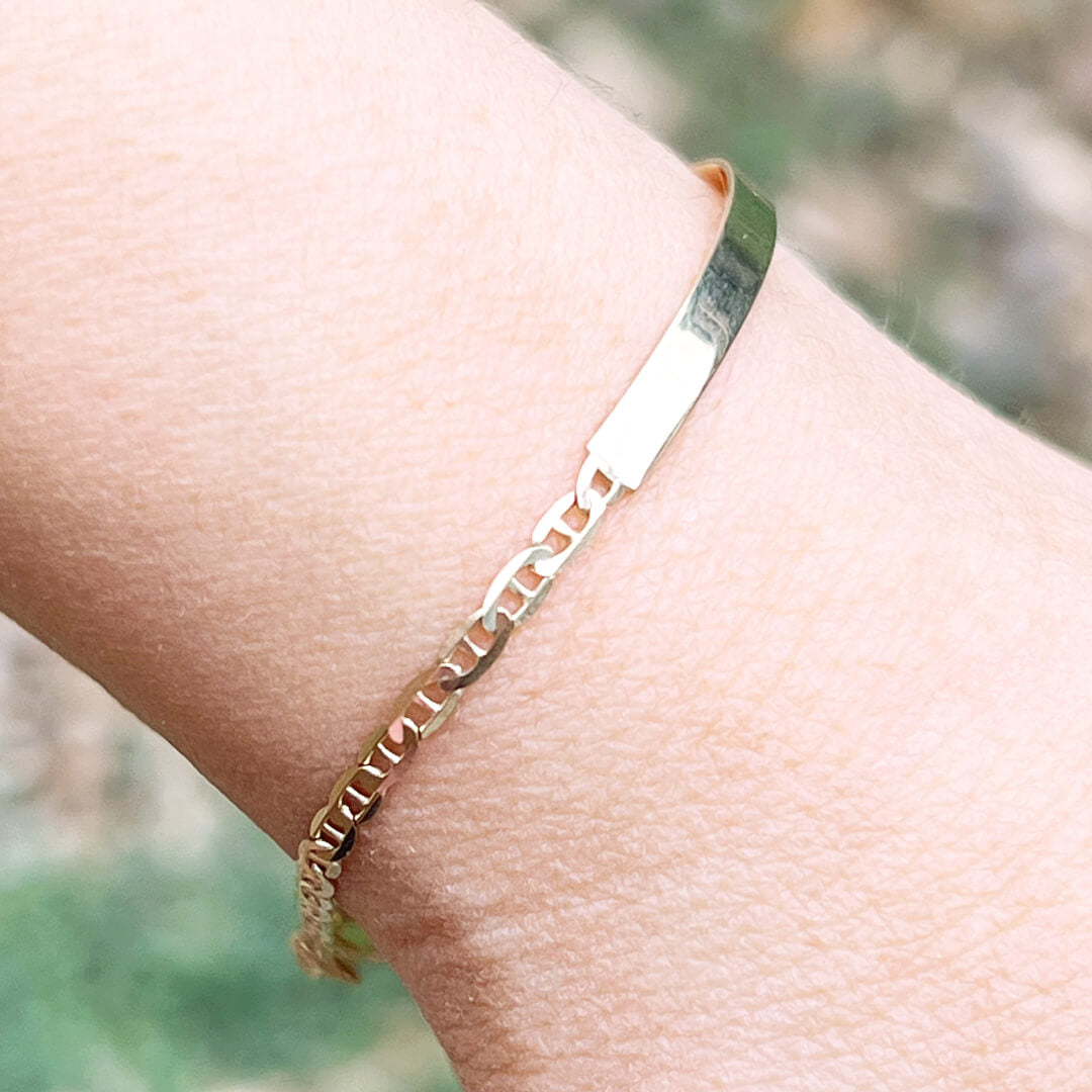 Esclava Tejido Gucci 10k