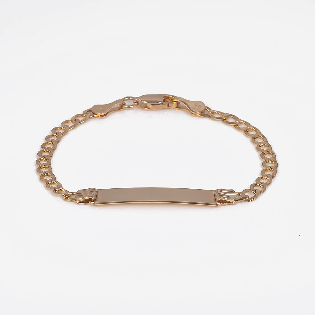 Esclavita con Tejido Barbado 14k