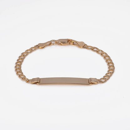 Esclavita con Tejido Barbado 14k