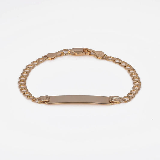 Esclavita con Tejido Barbado 14k