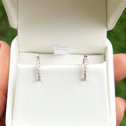 Huggies con Circonias 11mm