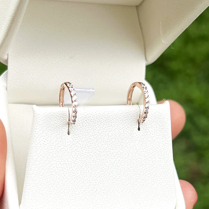 Huggies con Circonias 11mm