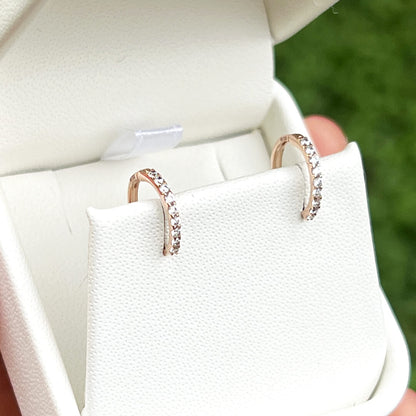 Huggies con Circonias 11mm