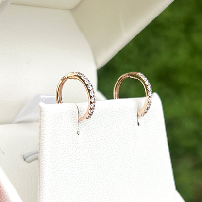 Huggies con Circonias 11mm