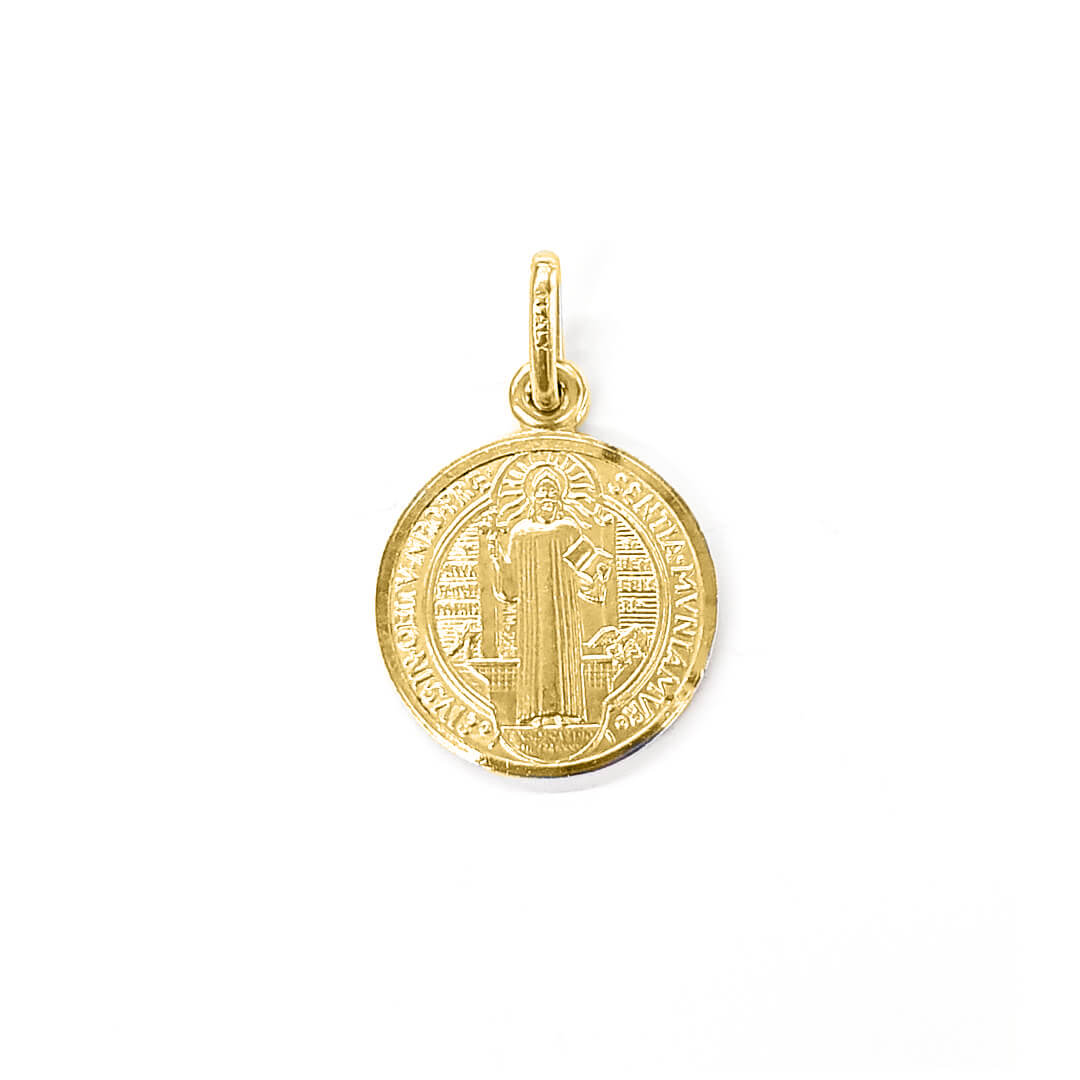 Medalla Mini de San Benito 9mm