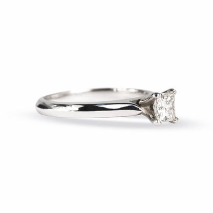 Solitario Princess Cut 0.52qts