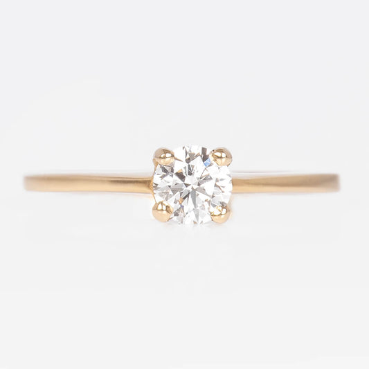 Solitario Diamante de Laboratorio Corte Ideal 0.37qts