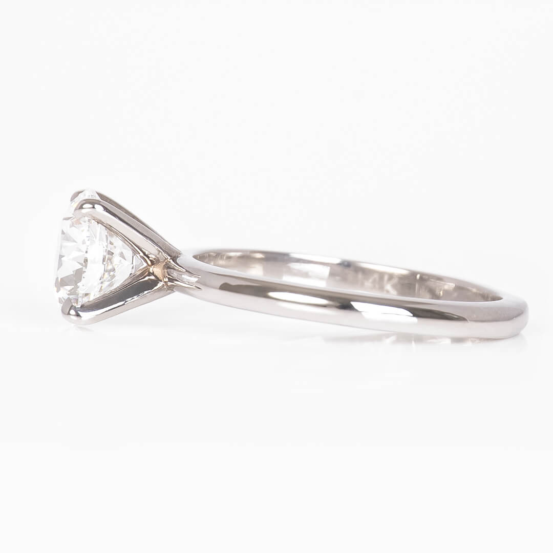 Solitario Diamante de Laboratorio Corte Redondo 0.70qts