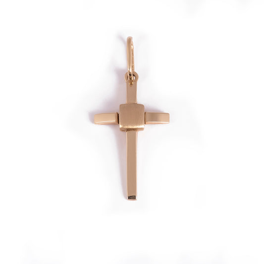 Cruz con cubito al centro