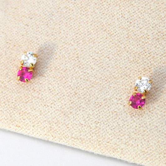 Doble cz blanca y roja