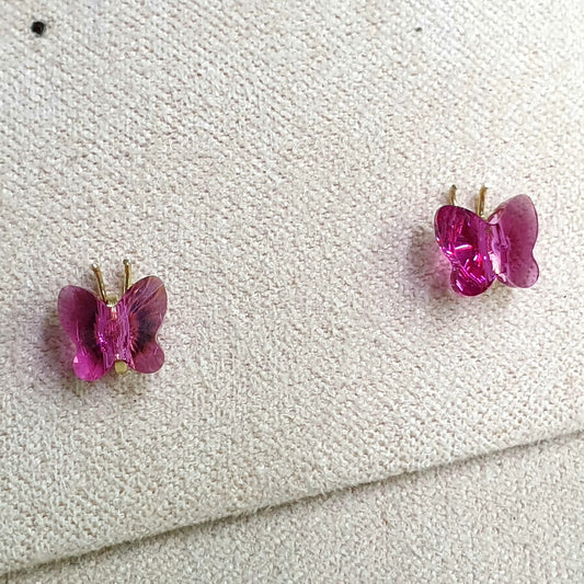 Mariposa Cristal fiusha