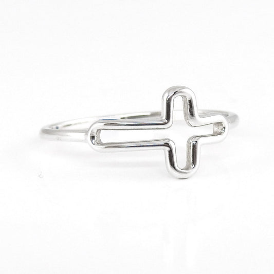 Anillo Cruz contorno