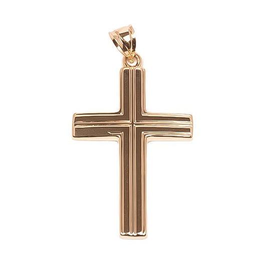 Cruz diseño con líneas