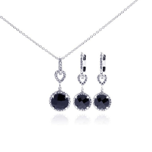 Juego Circonias Negras