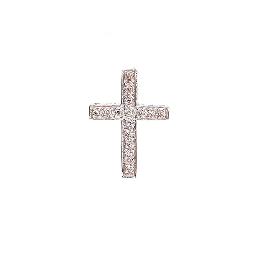 Cruz con Diamantes a Pavé